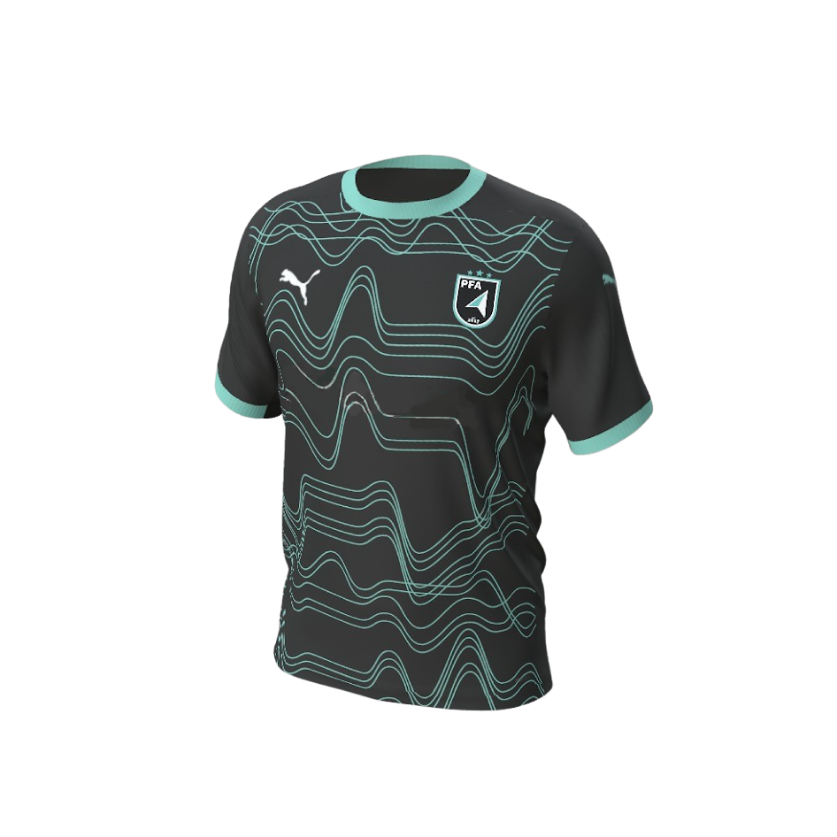 Puma Youth Custom Jersey (PFA TX)- Black