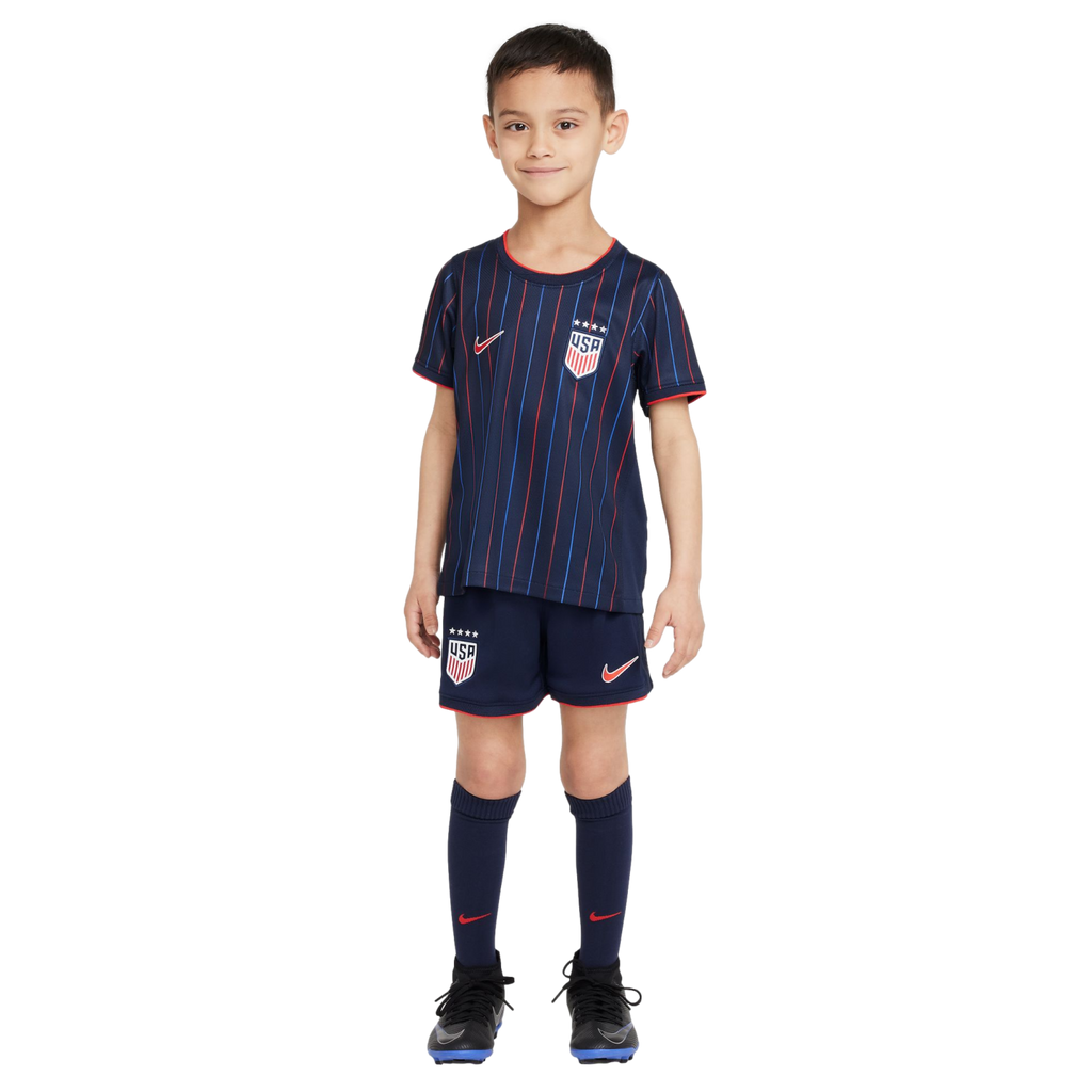 Nike USA 2025 4-Star Little Kids Away Kit