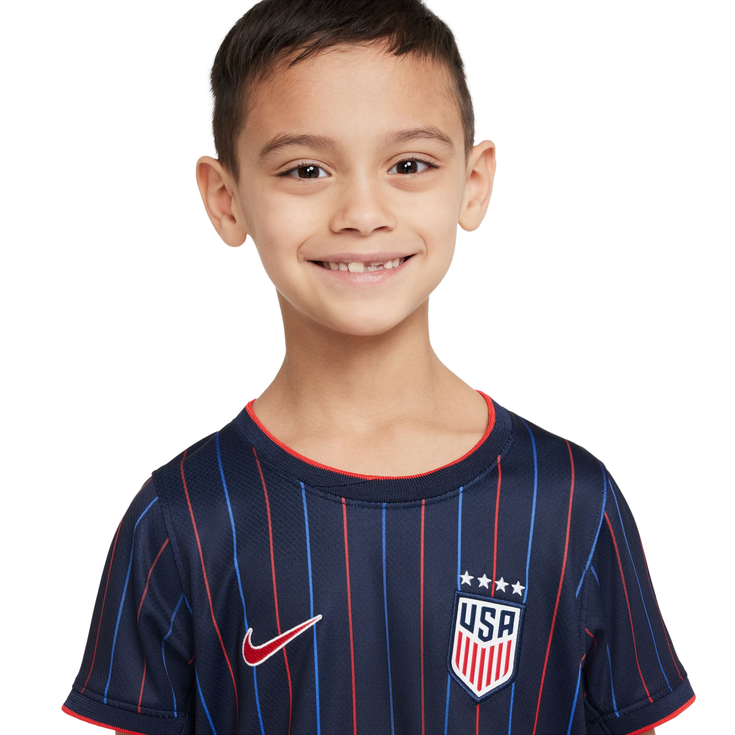Nike USA 2025 4-Star Little Kids Away Kit
