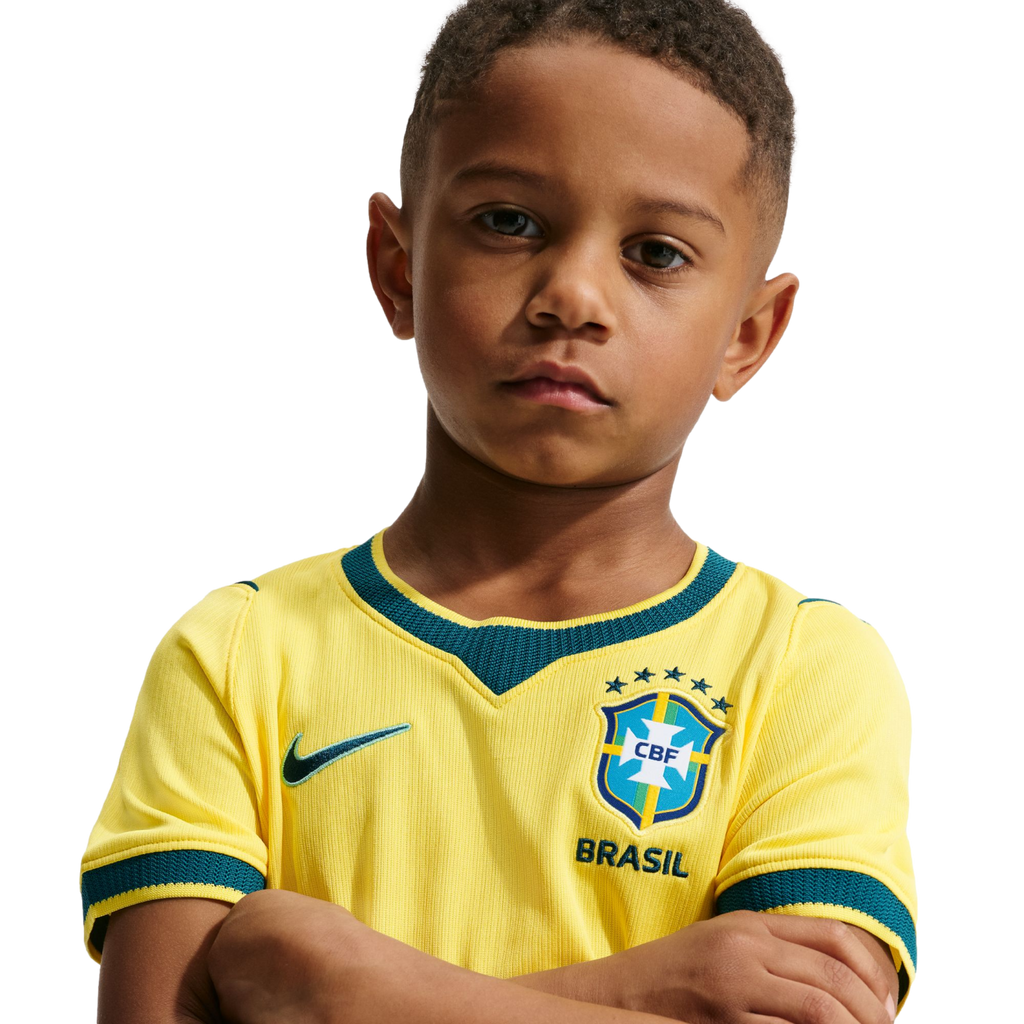 Nike Brazil 2026 Little Kids Home Jersey