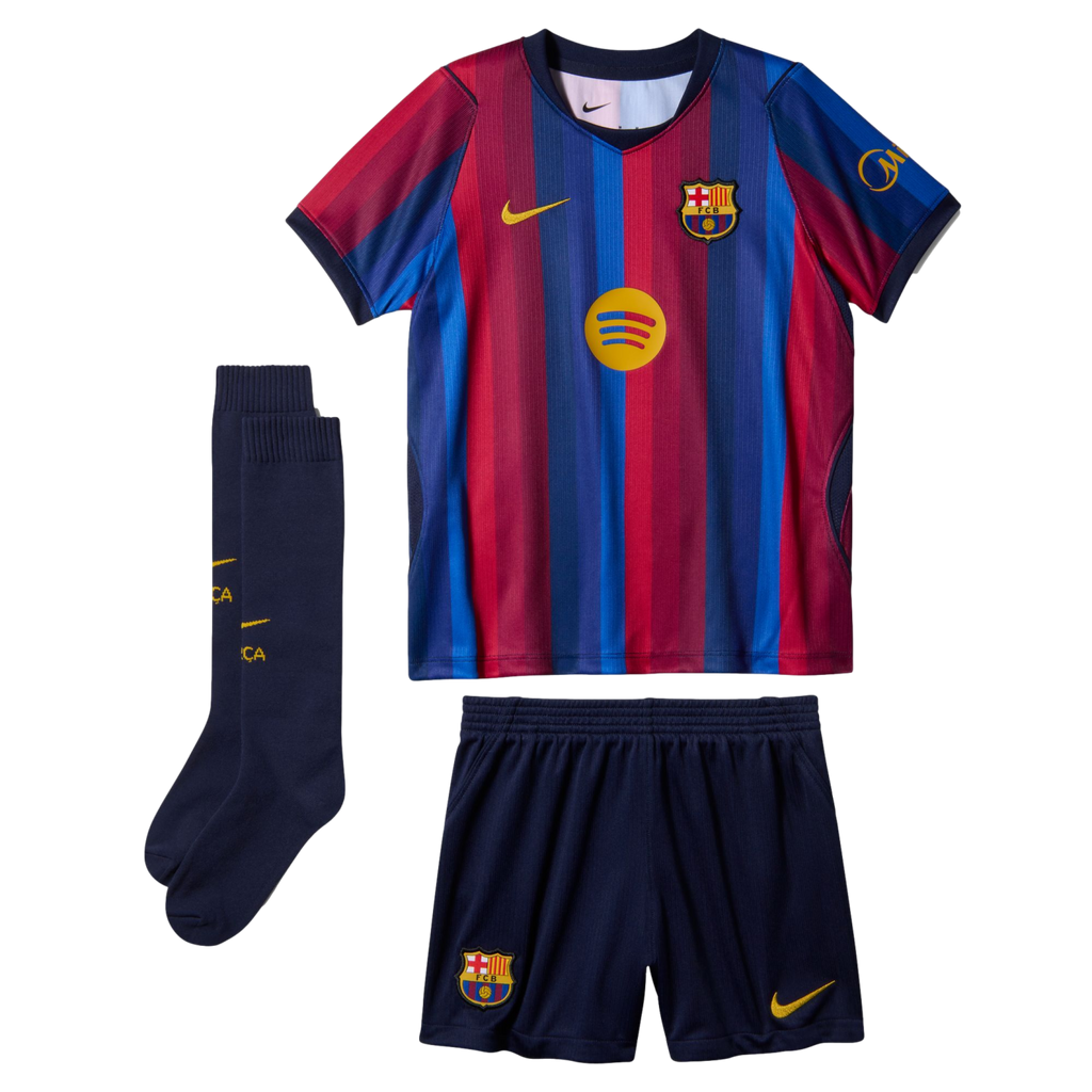 Nike Barcelona 26/27 Little Kids Home Mini Kit