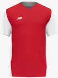 (NWBL-YT35618-RED/WHT) New Balance Custom Score Youth Jersey - Red