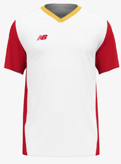 (NWBL-MT35618-WHT/RED) New Balance Custom Score Jersey - White