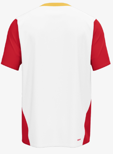 (NWBL-MT35618-WHT/RED) New Balance Custom Score Jersey - White