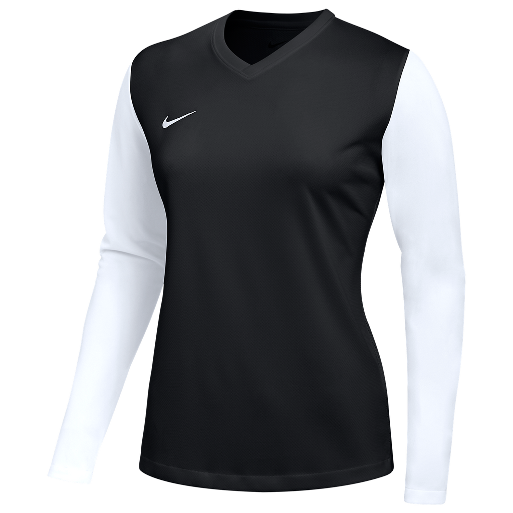 Nike Women's Dri-FIT Tiempo Premier II LS Jersey - Black