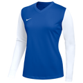 Nike Women's Dri-FIT Tiempo Premier II LS Jersey - Royal