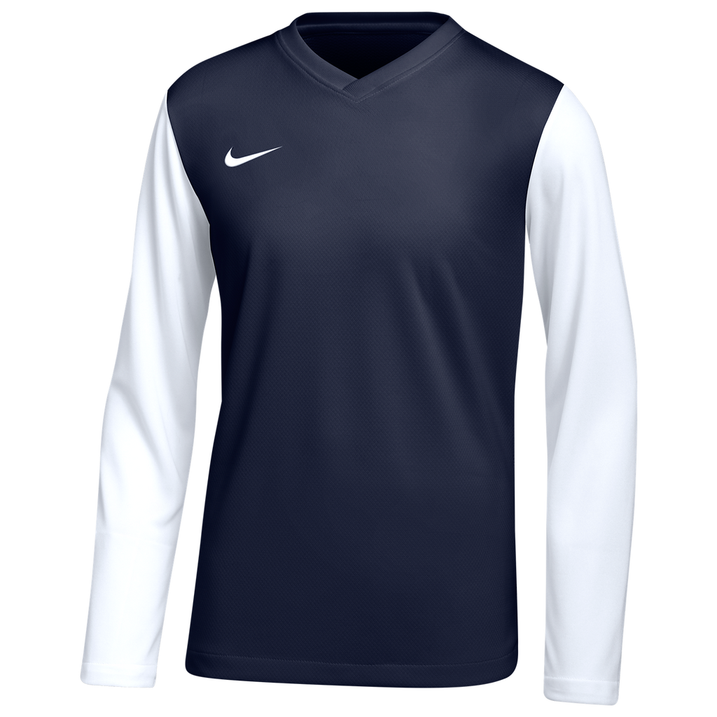 Nike Youth Dri-FIT Tiempo Premier II LS Jersey - Navy Blue