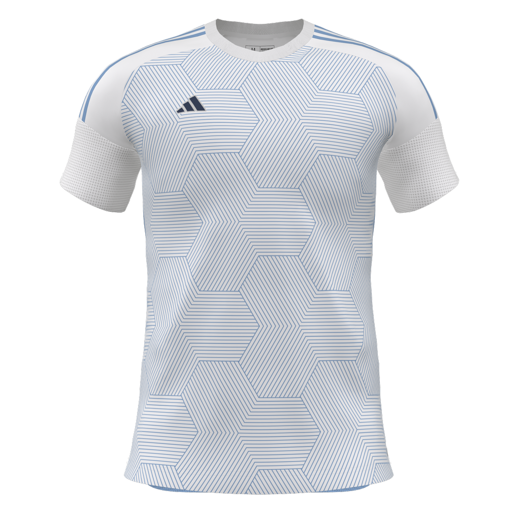 adidas Competition 25 Custom Jersey (EBU) - White