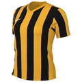 Nike Women's Dri-FIT Striped Division V Jersey - Yellow/Black