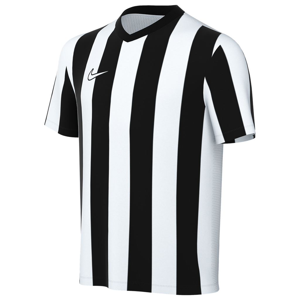 Nike Youth Dri-FIT Striped Division V Jersey - White/Black