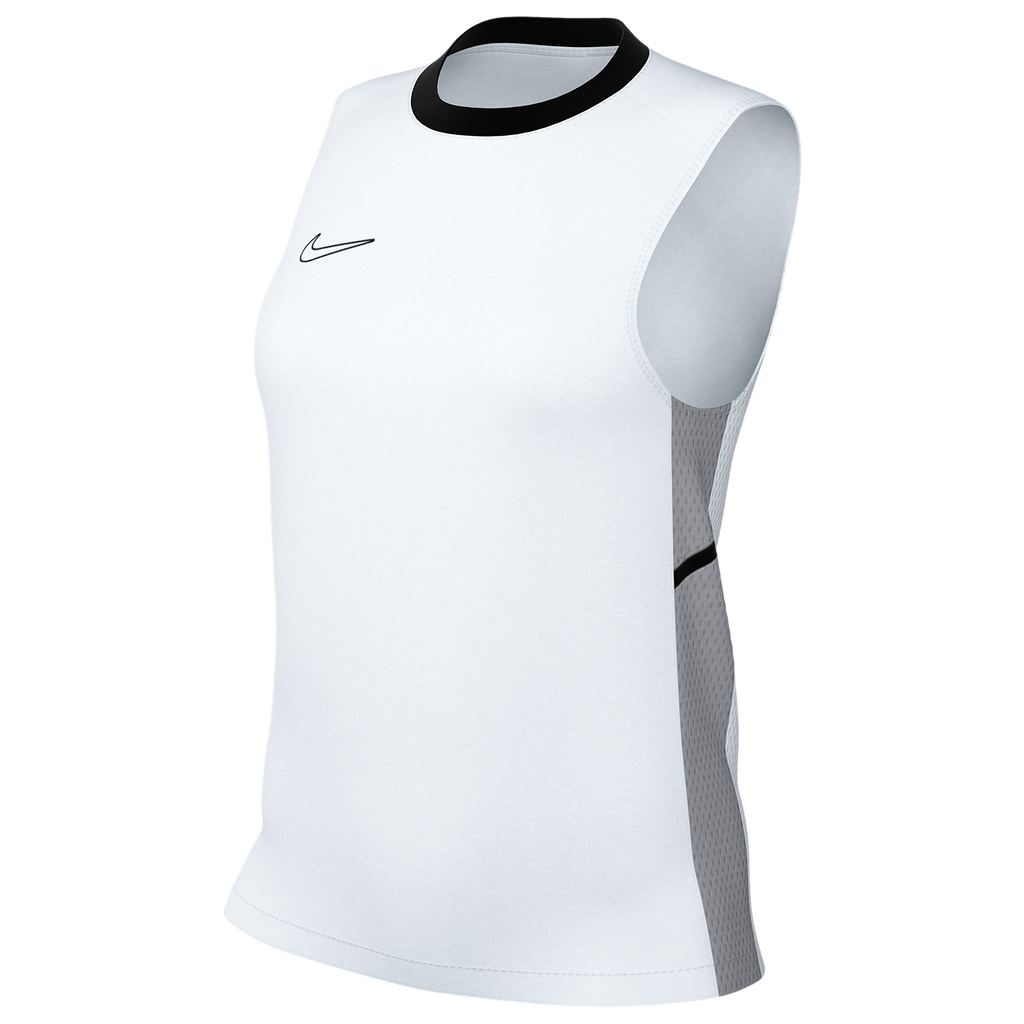 Nike Women's Dri-FIT Academy 25 Sleeveless Jersey - White