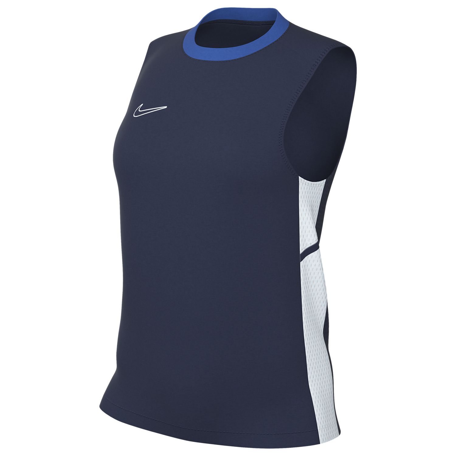 Nike Women's Dri-FIT Academy 25 Sleeveless Jersey - Navy Blue