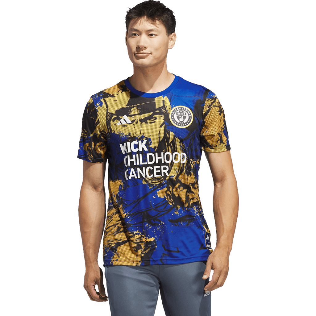 Adidas Philadelphia Union Kick Childhood Cancer Pre-Match Jersey