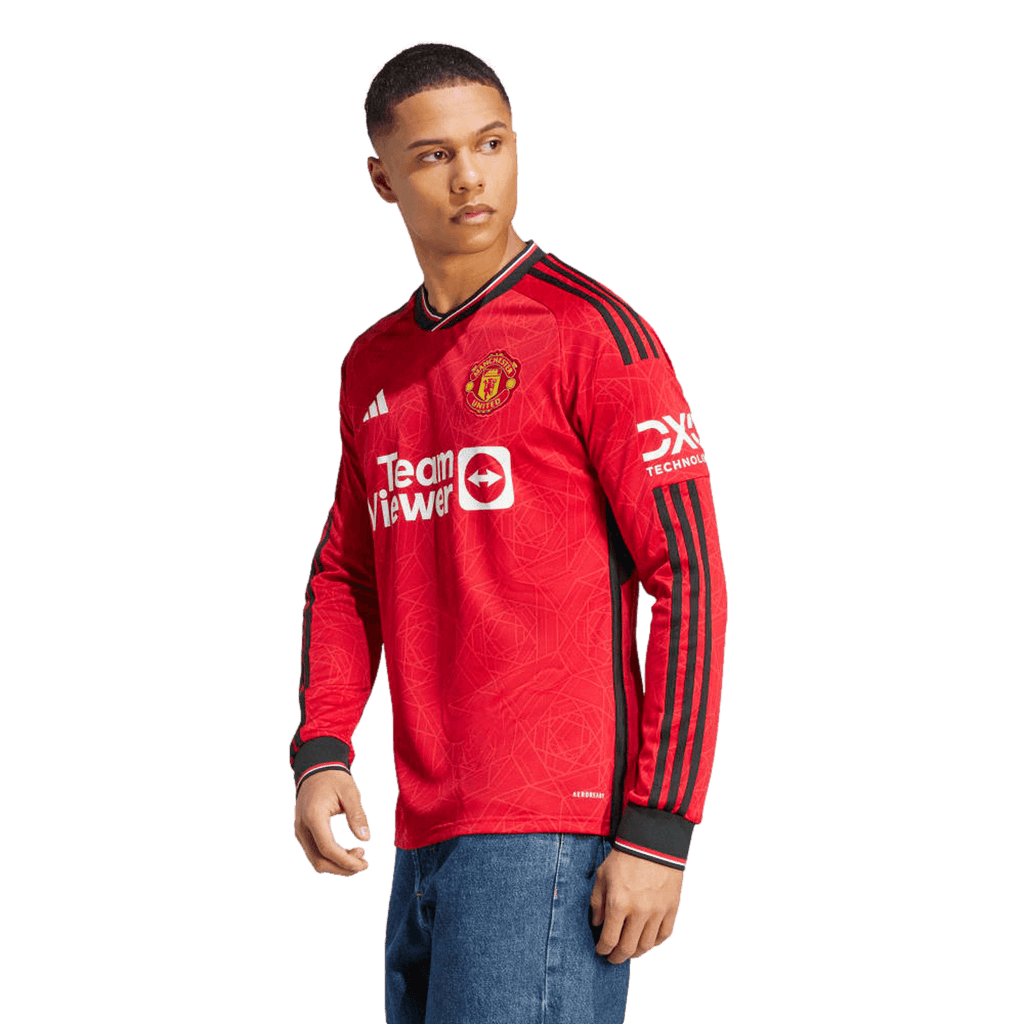 Adidas Manchester United 23/24 Long Sleeve Home Jersey
