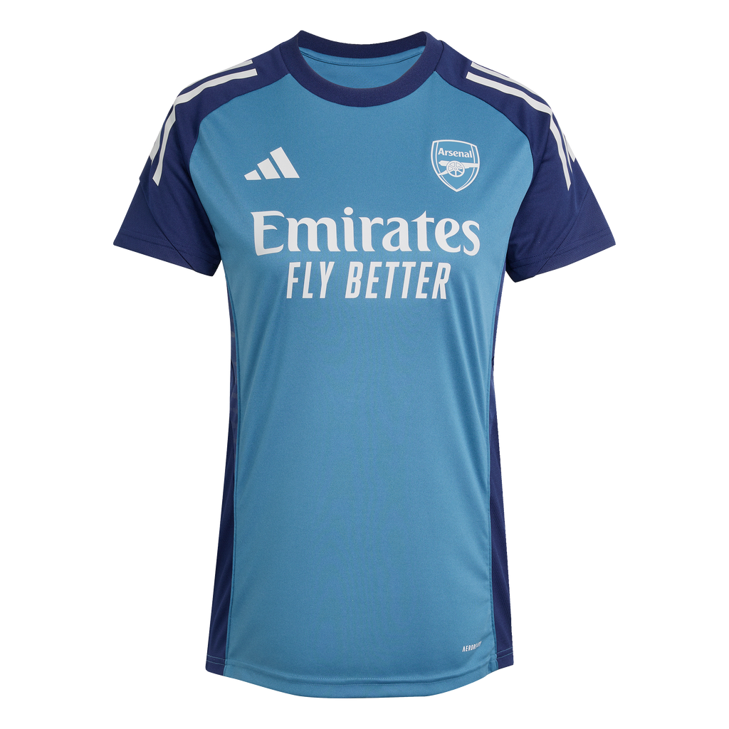 Adidas Women's Arsenal Training Jersey - Blanch Blue
