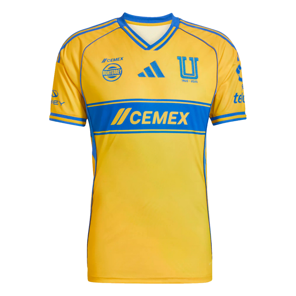 Adidas Tigres UANL 25/26 Home Jersey