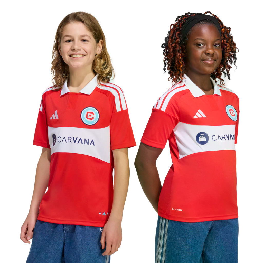 Adidas Chicago Fire 26/27 Youth Home Jersey