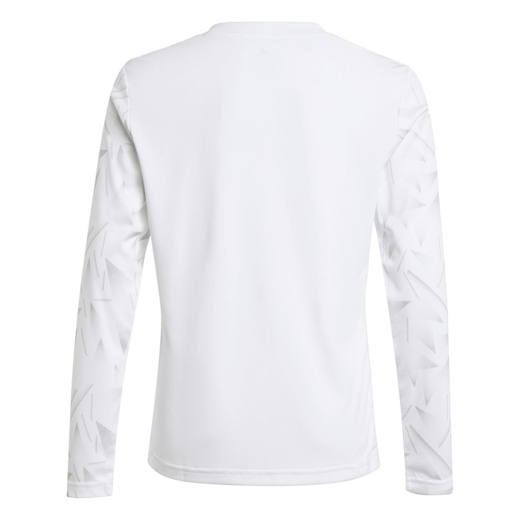 adidas Youth Team Icon 25 Long Sleeve Jersey - White