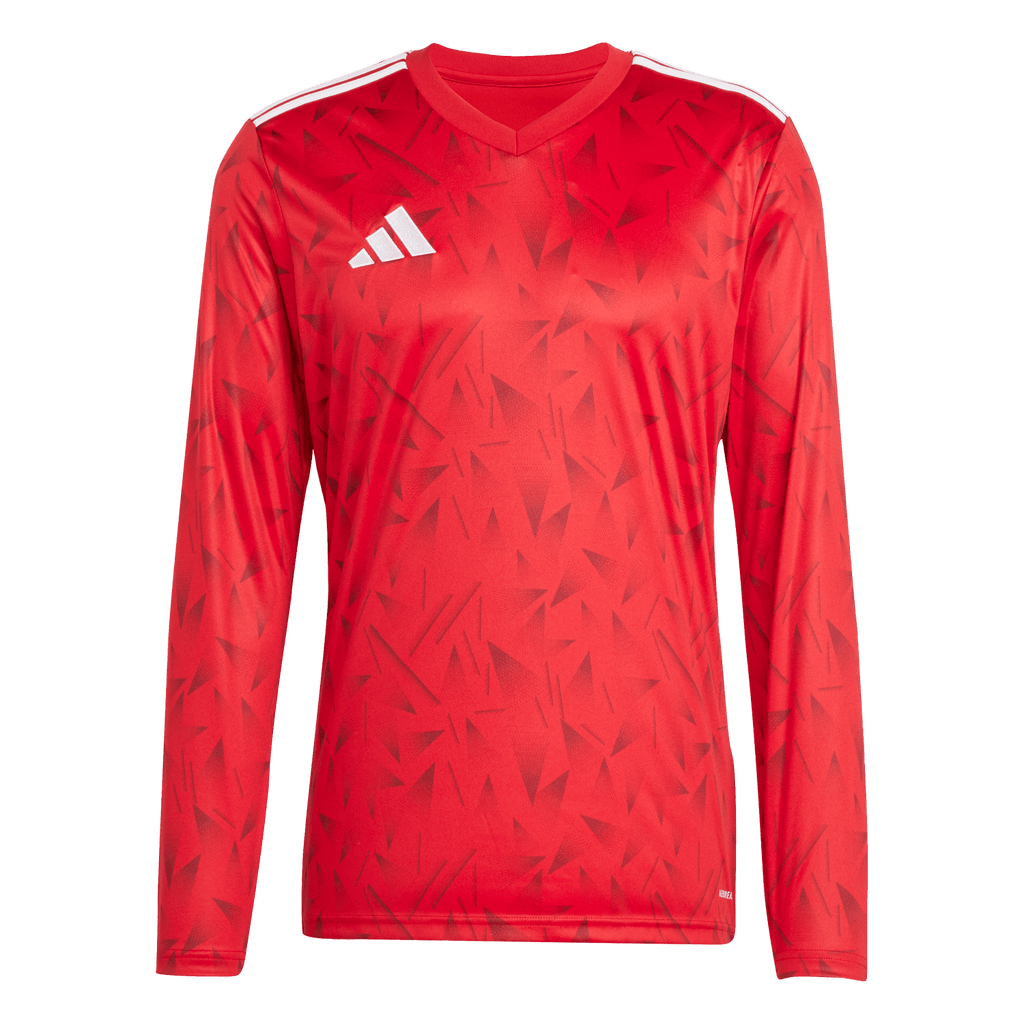 adidas Team Icon 25 Long Sleeve Jersey - Red