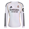 Adidas Real Madrid 25/26 Long Sleeve Home Jersey