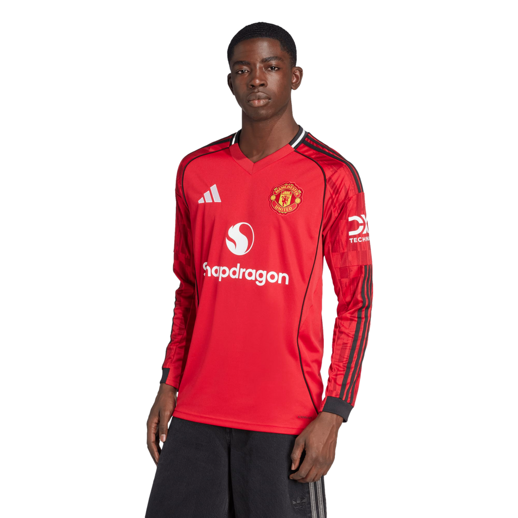 Adidas Manchester United 25/26 Long Sleeve Home Jersey