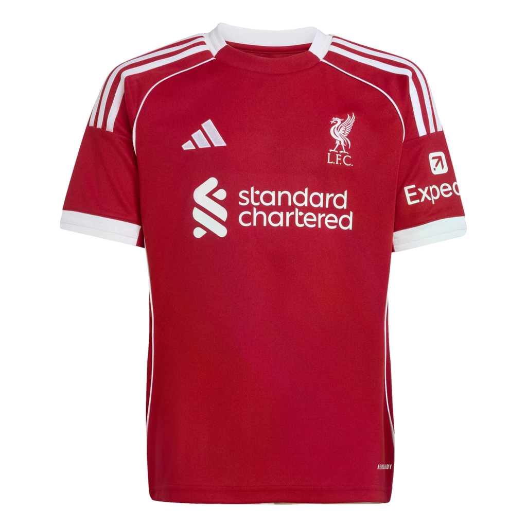 Adidas Liverpool 25/26 Youth Home Jersey