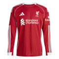 Adidas Liverpool 25/26 Long Sleeve Home Jersey