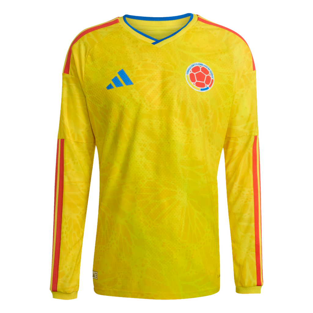 Adidas Colombia 2026 Authentic Long Sleeve Jersey