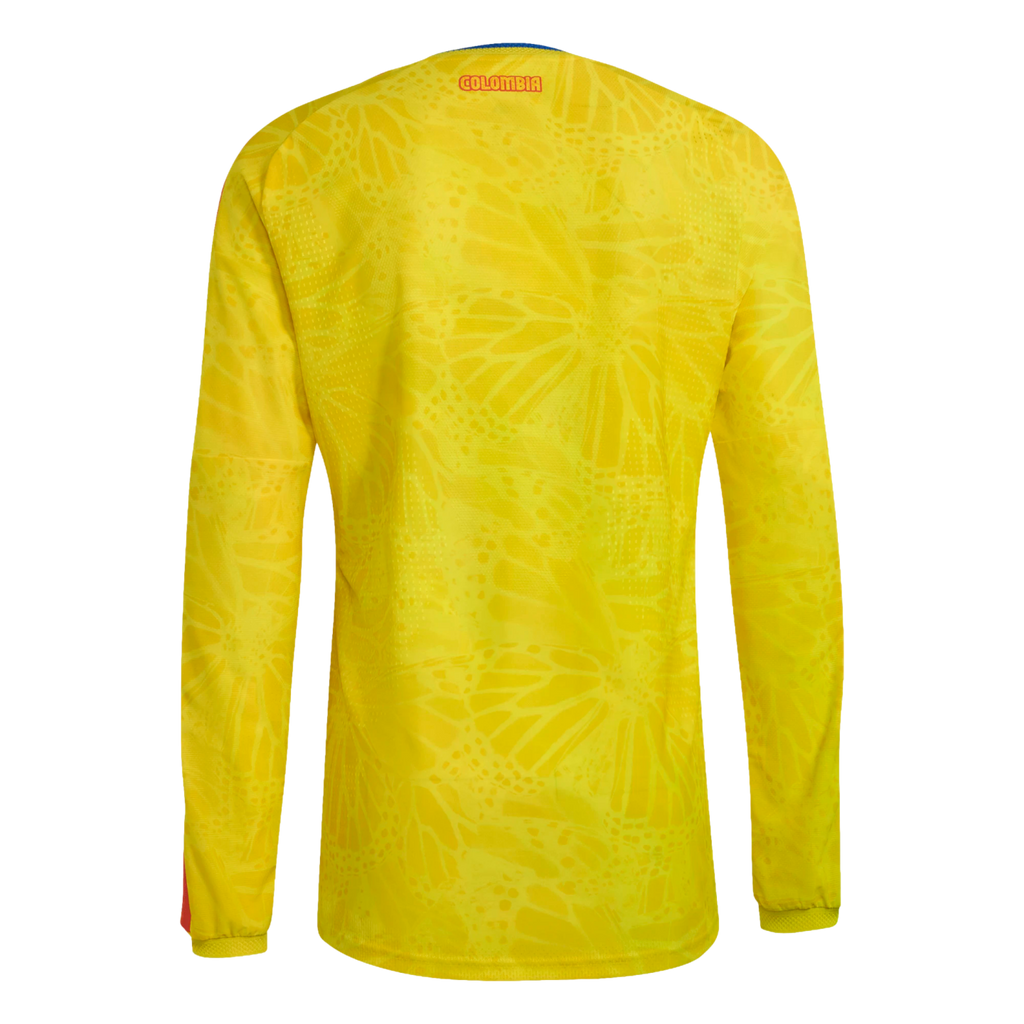 Adidas Colombia 2026 Authentic Long Sleeve Jersey