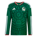 Adidas Mexico 2026 Authentic Long Sleeve Home Jersey