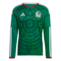 Adidas Mexico 2026 Long Sleeve Home Jersey