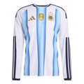 Adidas Argentina 2026 Authentic Long Sleeve Home Jersey