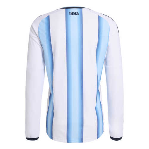 Adidas Argentina 2026 Authentic Long Sleeve Home Jersey