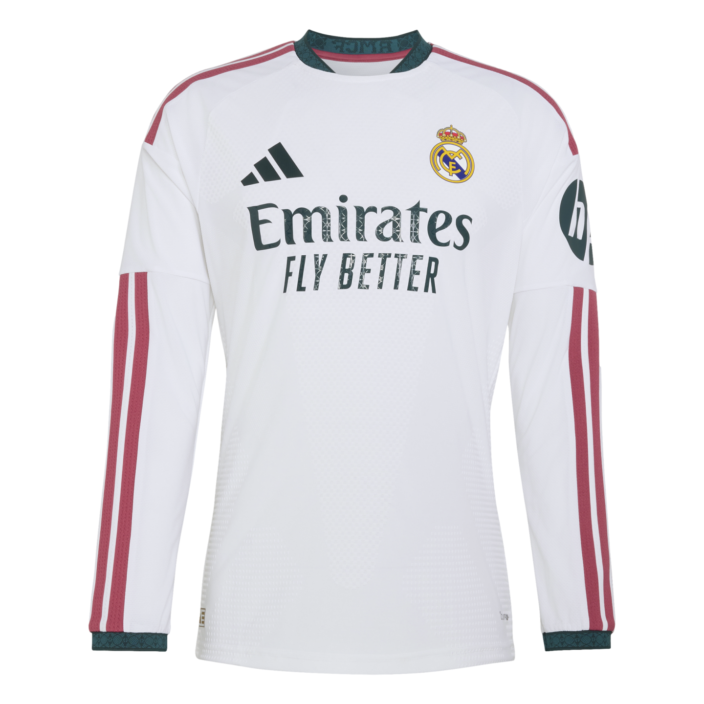 Adidas Real Madrid 26/27 Authentic Long Sleeve Home Jersey