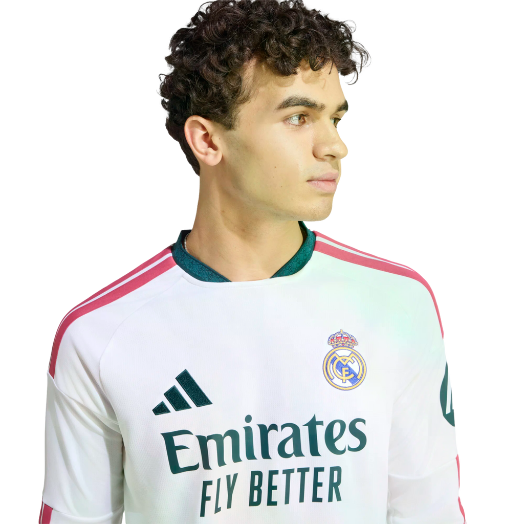 Adidas Real Madrid 26/27 Long Sleeve Home Jersey