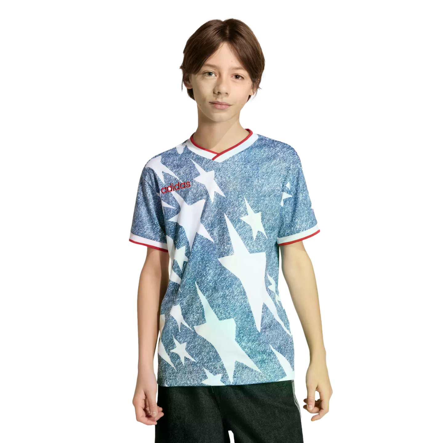 Adidas USA Denim Graphic Youth Jersey