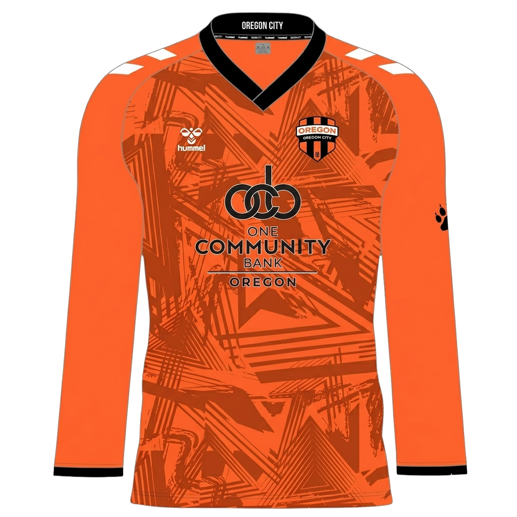 Hummel Youth Custom Oregon SC Long Sleeve Jersey - Orange