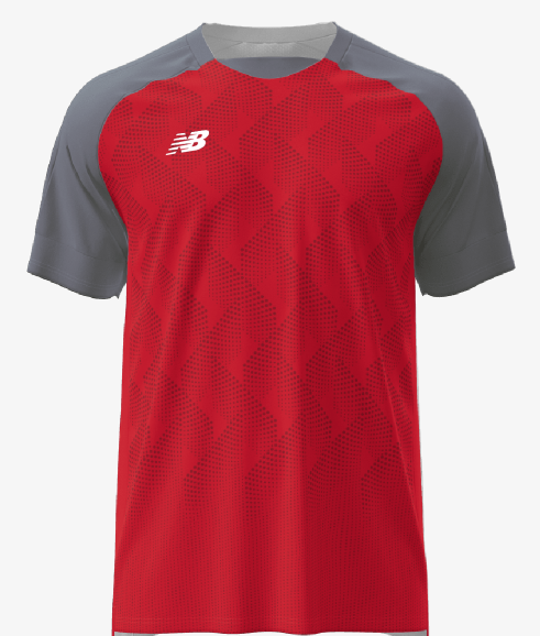 New Balance Youth Furon Jersey Dragons SC - Red/Gray