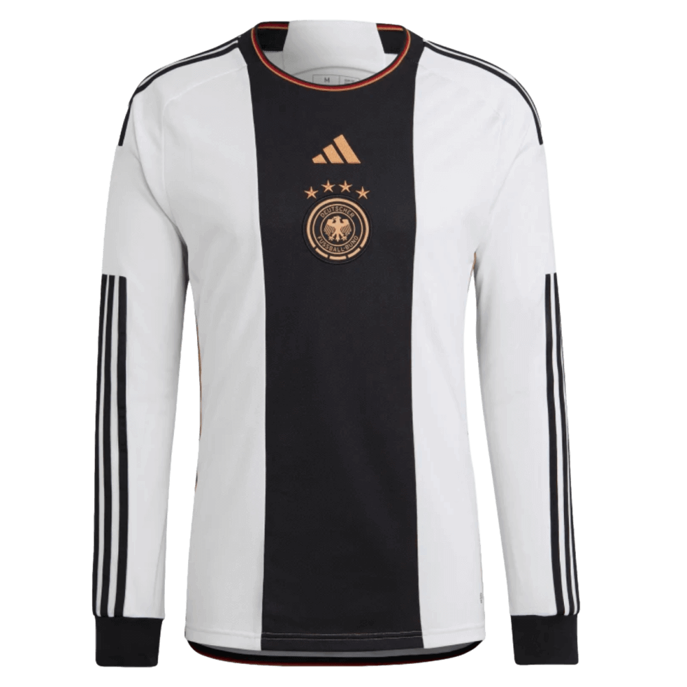 Adidas Germany 2022 World Cup Home Long Sleeve Jersey