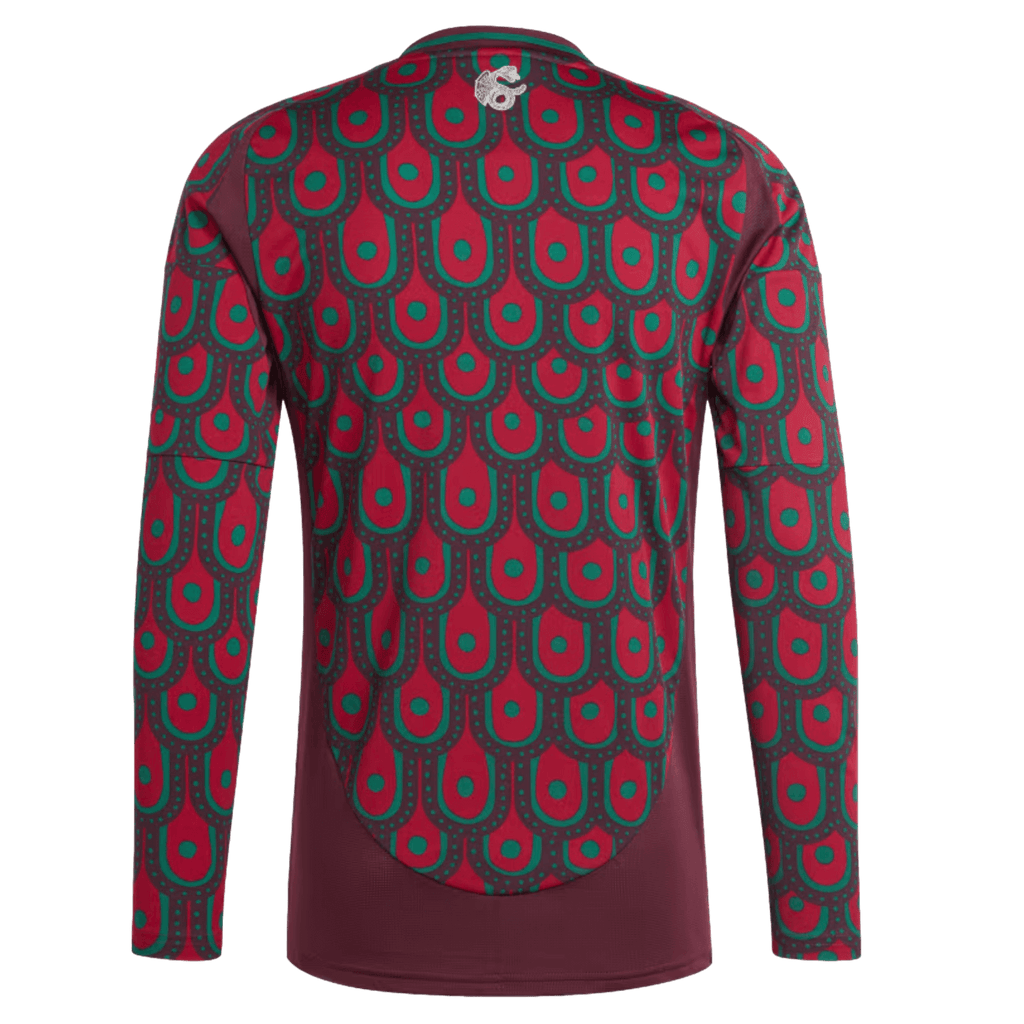 Adidas Mexico 2024 Long Sleeve Home Jersey