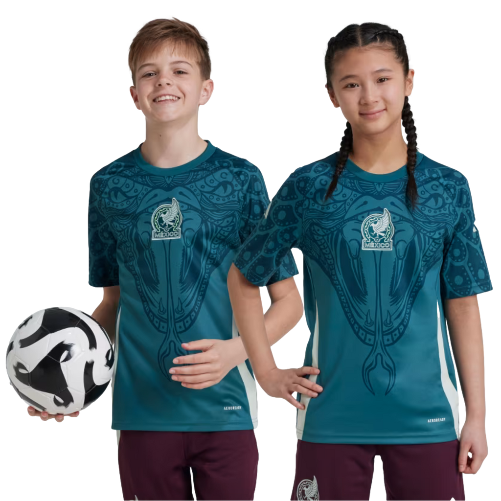 Adidas Mexico Youth Pre-Match Jersey