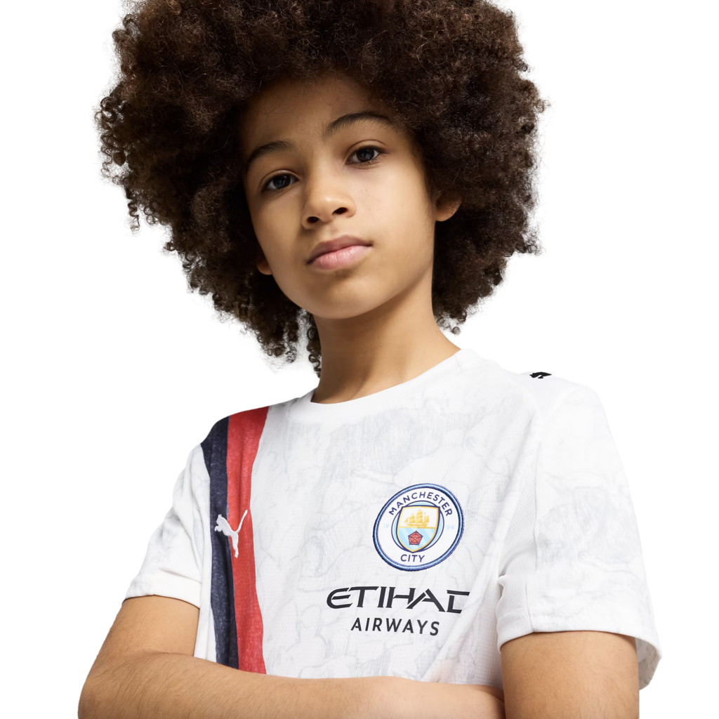 Puma Manchester City x KidSuper 2025 CWC Youth Home Jersey
