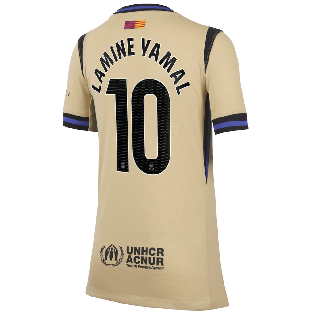 Nike Barcelona 25/26 Lamine Yamal #10 Youth Away Jersey