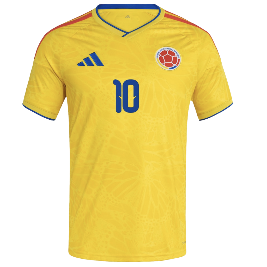 Adidas Colombia 2026 James #10 Home Jersey