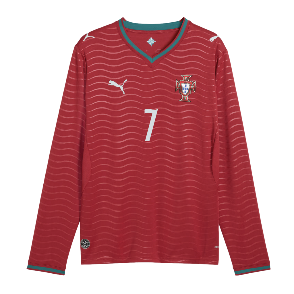 Puma Portugal 2026 Ronaldo Long Sleeve Home Jersey