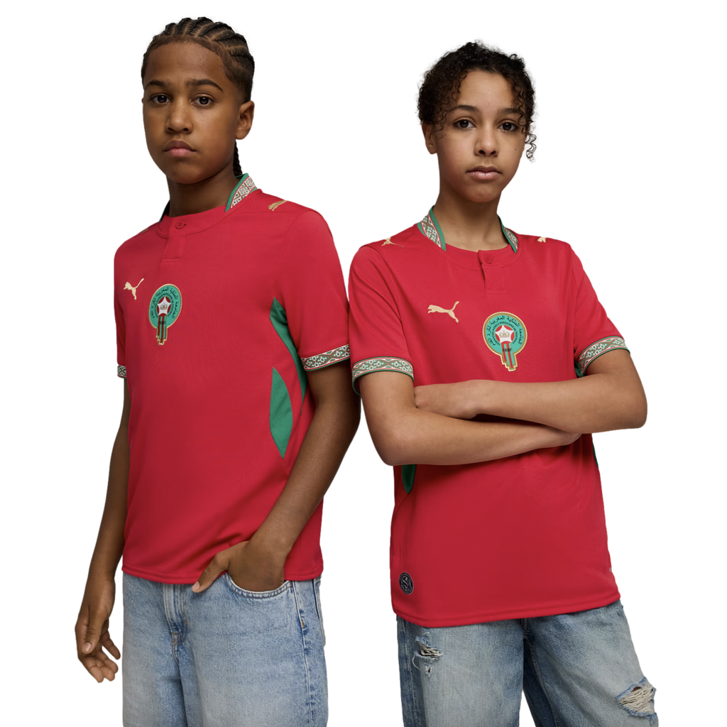 Puma Morocco 2026 Youth Home Jersey
