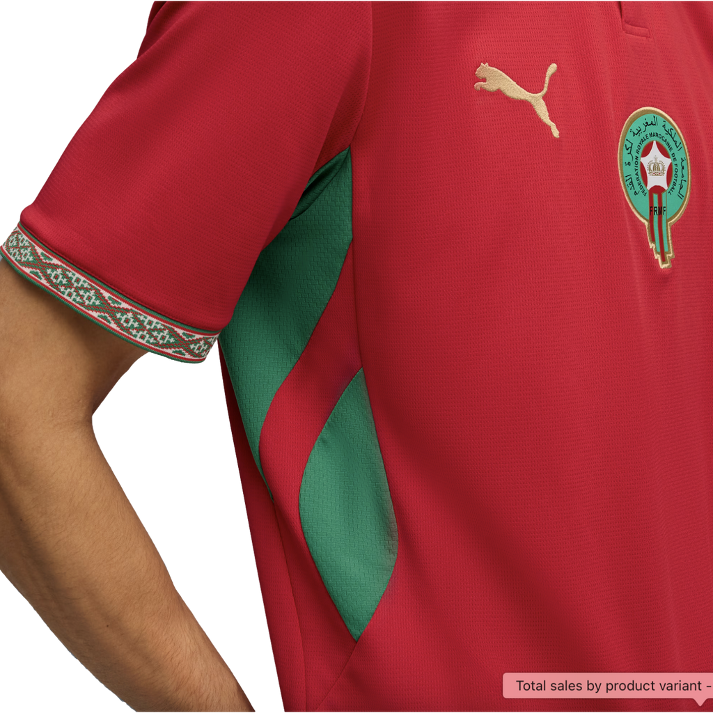 Puma Morocco 2026 Home Jersey