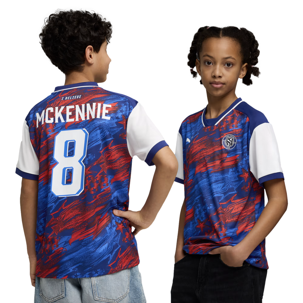 Puma McKennie 8 USA Passion Youth Jersey