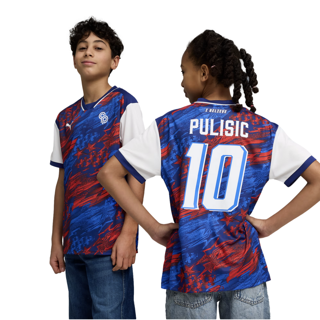 Puma CP Pulisic 10 USA Passion Youth Jersey