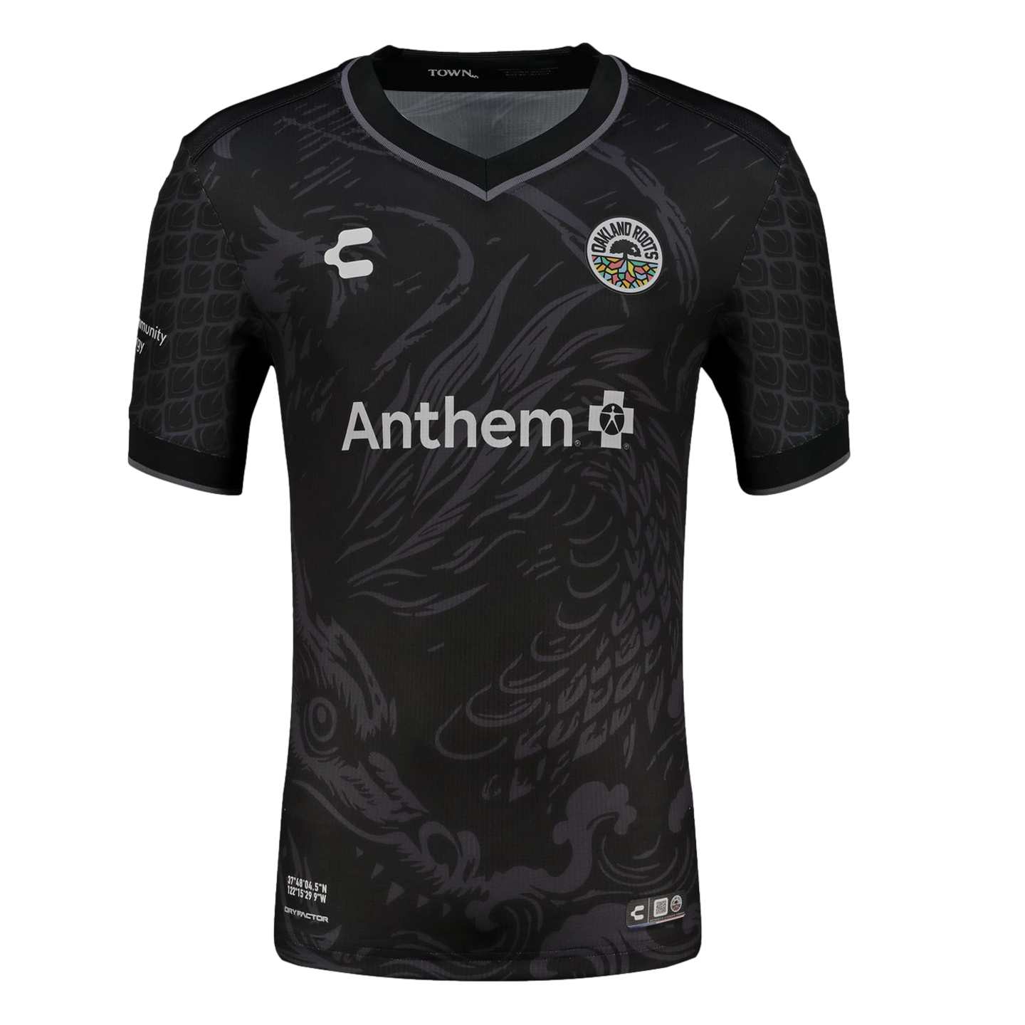 Charly Oakland Roots 2026 Youth Home Jersey